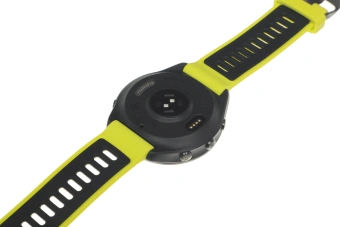 Смарт-часы Garmin Forerunner 965 47мм 1.4" AMOLED корп.черный рем.черный/желтый разм.брасл.:135-205мм (010-02809-12) - купить недорого с доставкой в интернет-магазине
