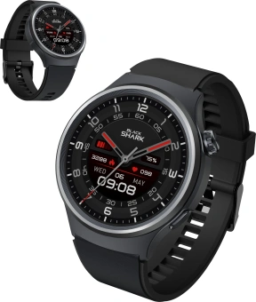 Смарт-часы Black Shark BS-W2404 (A3) AMOLED корп.черный рем.черный (1746935) - цена, купить или заказать с доставкой в интернет-магазине Смарт-часы Black Shark BS-W2404 (A3) AMOLED корп.черный рем.черный (1746935) - купить недорого с доставкой в интернет-магазине