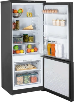 Холодильник Бирюса Б-W551 2-хкамерн. графит мат. - цена, купить или заказать с доставкой в интернет-магазине Холодильник Бирюса Б-W551 2-хкамерн. графит мат. - купить недорого с доставкой в интернет-магазине