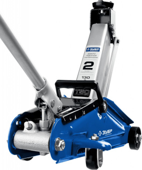 Домкрат Зубр Профессионал T50 подкатной гидравлический синий (43052-2-K) - купить недорого с доставкой в интернет-магазине