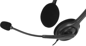 Наушники с микрофоном Logitech H111 серый 2.35м накладные оголовье (981-000588) - купить недорого с доставкой в интернет-магазине