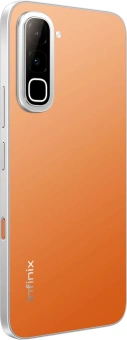 Смартфон Infinix X6895B Hot 70 128Gb 8Gb оранжевый моноблок 3G 4G 2Sim 6.78" 720x1576 Android 16 50Mpix 802.11 a/b/g/n/ac NFC GPS Protect FM microSD max2048Gb - купить недорого с доставкой в интернет-магазине