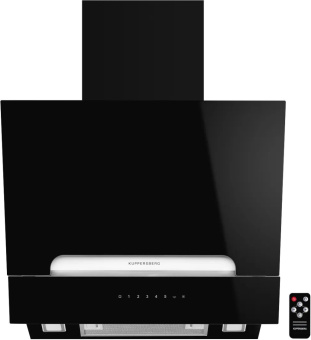 Вытяжка каминная Kuppersberg F 693 черный управление: сенсорное (1 мотор) - купить недорого с доставкой в интернет-магазине