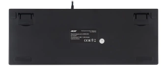 Клавиатура Acer OKW126 механическая черный USB Multimedia for gamer для ноутбука LED (ZL.KBDEE.00G) кабель 1.8м - купить недорого с доставкой в интернет-магазине