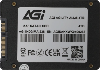 Накопитель SSD AGi SATA-III 4TB AGI4K0GIMAI238 AI238 2.5" - купить недорого с доставкой в интернет-магазине