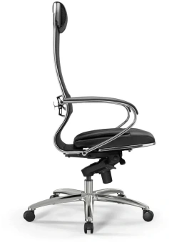 Кресло Метта Samurai SL-1 черный сиденье черный сетка с подголов. крестов. металл хром - купить недорого с доставкой в интернет-магазине