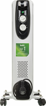 Радиатор масляный Ballu Classic BOH/CL-07WRN 1500Вт белый/черный - купить недорого с доставкой в интернет-магазине