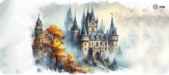 Коврик для мыши Cactus Castle 900x400x3мм (CS-MP-PRO13XXL) - купить недорого с доставкой в интернет-магазине