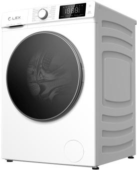 Стиральная машина Lex LWM12012WID класс: A+++ загр.фронтальная макс.:12кг белый инвертор - купить недорого с доставкой в интернет-магазине