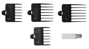 Машинка для стрижки Starwind SBC1711 черный/серебристый 15Вт (насадок в компл:4шт) - купить недорого с доставкой в интернет-магазине