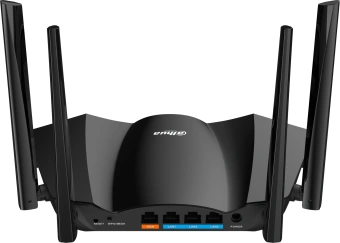 Роутер Dahua DH-AX30 AX3000 10/100/1000 черный - купить недорого с доставкой в интернет-магазине