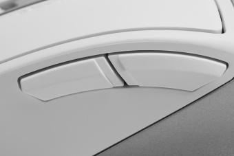 Мышь A4Tech Fstyler FM45S Air белый/серебристый оптическая 2400dpi silent USB 7but (FM45S AIR USB (SILVER WHITE)) - купить недорого с доставкой в интернет-магазине