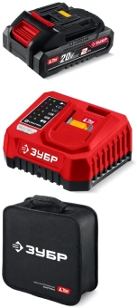 Дрель-шуруповерт Зубр ДБУ-45-22 40Вт аккум. патрон:быстрозажимной - купить недорого с доставкой в интернет-магазине