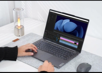 Ноутбук Lenovo Xiaoxin Pro14 AHP9 Ryzen 7 8745H 24Gb SSD1Tb AMD Radeon 780M 14" OLED 2.8K (2880x1800) Windows 11 Home grey WiFi BT Cam - купить недорого с доставкой в интернет-магазине