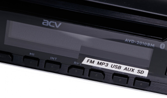 Автомагнитола CD DVD ACV AVD-2010BM 1DIN 4x50Вт - купить недорого с доставкой в интернет-магазине