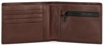 Кошелек мужской Piquadro Harper PU5760APR/TM темно-коричневый натур.кожа - купить недорого с доставкой в интернет-магазине