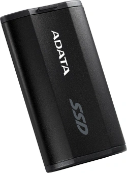 Накопитель SSD A-Data USB-C 500GB SD810-500G-CBK SD810 черный - купить недорого с доставкой в интернет-магазине