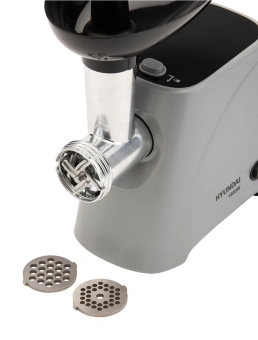 Мясорубка Hyundai HY-MG4391 1900Вт серый/черный - купить недорого с доставкой в интернет-магазине