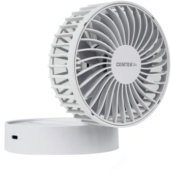 Вентилятор настольный Centek CT-5044 4Вт скоростей:3 белый - купить недорого с доставкой в интернет-магазине
