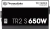 Блок питания Thermaltake ATX 650W TR2 S V2 80 PLUS WHITE (20+4pin) APFC 120mm fan 5xSATA RTL - купить недорого с доставкой в интернет-магазине