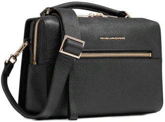 Сумка женская Piquadro Patricia BD6954W140/N черная натур.кожа - купить недорого с доставкой в интернет-магазине