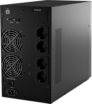 Источник бесперебойного питания Powercom Macan Plus MAC2000TEN 2000Вт 2000ВА черный - купить недорого с доставкой в интернет-магазине