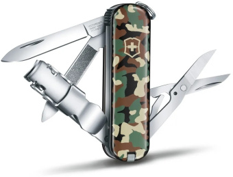 Нож перочинный Victorinox Nail Clip (0.6463.T) 65мм 8функц. красный полупрозрачный - купить недорого с доставкой в интернет-магазине