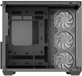 Корпус Deepcool CG530 4F черный без БП ATX 6x120mm 4x140mm 1xUSB3.0 audio bott PSU - купить недорого с доставкой в интернет-магазине