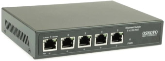 Коммутатор Osnovo SW-5D-1(60W) неуправляемый - купить недорого с доставкой в интернет-магазине
