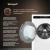 Стиральная машина Weissgauff WMD 45148 Inverter Steam класс: B загр.фронтальная макс.:8кг (с сушкой) белый инвертор - купить недорого с доставкой в интернет-магазине