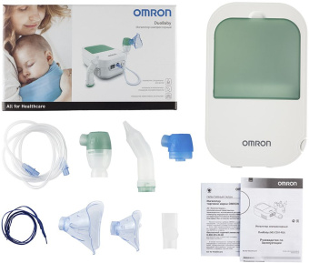 Ингалятор Omron DuoBaby (NE-301-RU) компрессорный стационарный белый - купить недорого с доставкой в интернет-магазине
