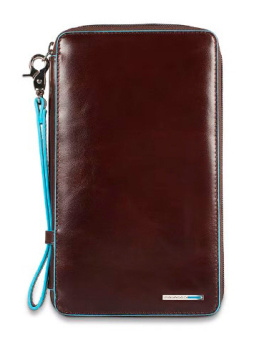 Мультипортмоне Piquadro Blue Square PP3246B2/MO коричневый натур.кожа - купить недорого с доставкой в интернет-магазине