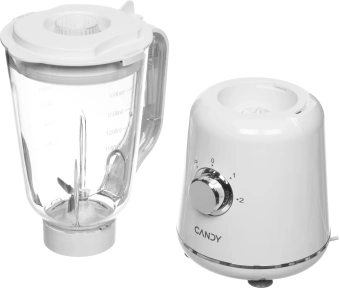 Блендер стационарный Candy CB-150 800Вт белый - купить недорого с доставкой в интернет-магазине