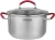 Кастрюля Rondell Sorge RDS-1220 3.1л. d=20см (с крышкой) стальной - купить недорого с доставкой в интернет-магазине