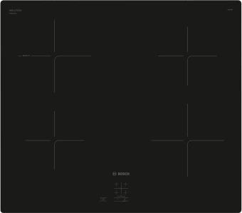 Индукционная варочная поверхность Bosch Serie 2 PUG61KAA5E черный - купить недорого с доставкой в интернет-магазине