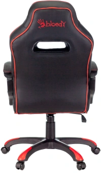 Кресло игровое A4Tech Bloody GC-250 черный/красный ткань/эко.кожа крестов. - купить недорого с доставкой в интернет-магазине