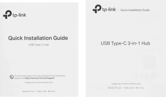 Разветвитель USB-C TP-Link UH3020C 1порт. серый - купить недорого с доставкой в интернет-магазине