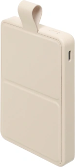 Мобильный аккумулятор Xiaomi BHR9074GL 6000mAh Qi 15W 2.4A USB-C беспров.зар. бежевый - купить недорого с доставкой в интернет-магазине