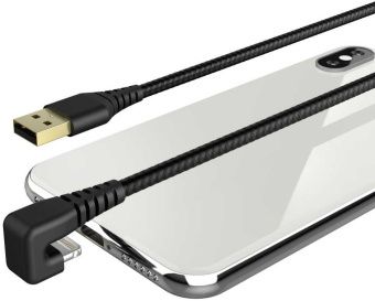 Кабель Hama 00187221 USB (m)-Lightning (m) 1.5м черный - купить недорого с доставкой в интернет-магазине