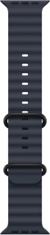 Смарт-часы Apple Watch Ultra 2 2024 A2986 49мм OLED корп.черный титан Ocean band рем.темно-синий разм.брасл.:130-200мм (MX4D3ZP/A) - купить недорого с доставкой в интернет-магазине