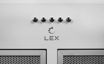 Вытяжка встраиваемая Lex GS Bloc P 900 WH белый управление: кнопочное (1 мотор) - купить недорого с доставкой в интернет-магазине