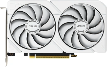 Видеокарта Asus PCI-E 5.0 DUAL-RX9060XT-16G-WHITE AMD Radeon RX 9060XT 16Gb 128bit GDDR6 2550/20000 HDMIx1 DPx2 HDCP Ret - купить недорого с доставкой в интернет-магазине