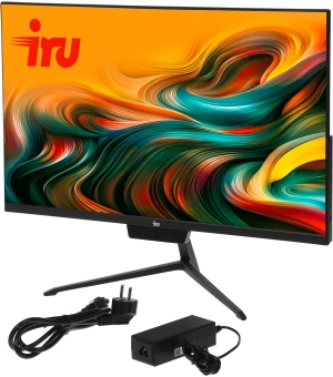 Моноблок IRU P233 23.8" Full HD i3 1220P (1.5) 16Gb SSD512Gb UHDG CR Windows 11 Pro 64 GbitEth WiFi BT 65W Cam черный 1920x1080 - купить недорого с доставкой в интернет-магазине