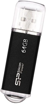 Флеш Диск Silicon Power 64GB Ultima II-I Series SP064GBUF2M01V1K USB2.0 черный - купить недорого с доставкой в интернет-магазине