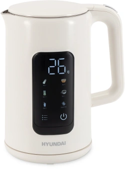 Чайник электрический Hyundai HYK-S4606 1.7л. 2200Вт кремовый корпус: металл - цена, купить или заказать с доставкой в интернет-магазине Чайник электрический Hyundai HYK-S4606 1.7л. 2200Вт кремовый корпус: металл - купить недорого с доставкой в интернет-магазине