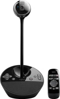 Камера Web Logitech Conference Cam ВСС950 черный 3Mpix (1920x1080) USB2.0 с микрофоном (960-001005) - купить недорого с доставкой в интернет-магазине