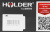 Кронштейн для телевизора Holder LCDS-5019 белый 22"-42" макс.30кг настенный поворотно-выдвижной и наклонный - купить недорого с доставкой в интернет-магазине