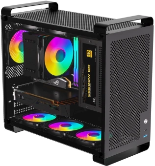 Корпус Accord ACC-GCUB4 черный без БП mATX 1xUSB3.0 - купить недорого с доставкой в интернет-магазине