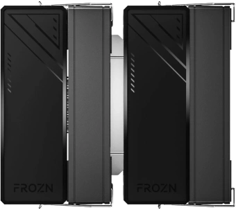 Устройство охлаждения(кулер) ID-Cooling Frozn A620 Pro Se ARGB Soc-AM5/AM4/1200/1700/1851 черный 4-pin 15-27.2dB Al+Cu 260W 1020gr Ret (FROZN A620 PRO SE ARGB) - купить недорого с доставкой в интернет-магазине