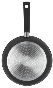 Сковорода Rondell Mustang RDA-598 круглая 26см покрытие: Xylan Plus ручка несъемная (без крышки) черный - купить недорого с доставкой в интернет-магазине